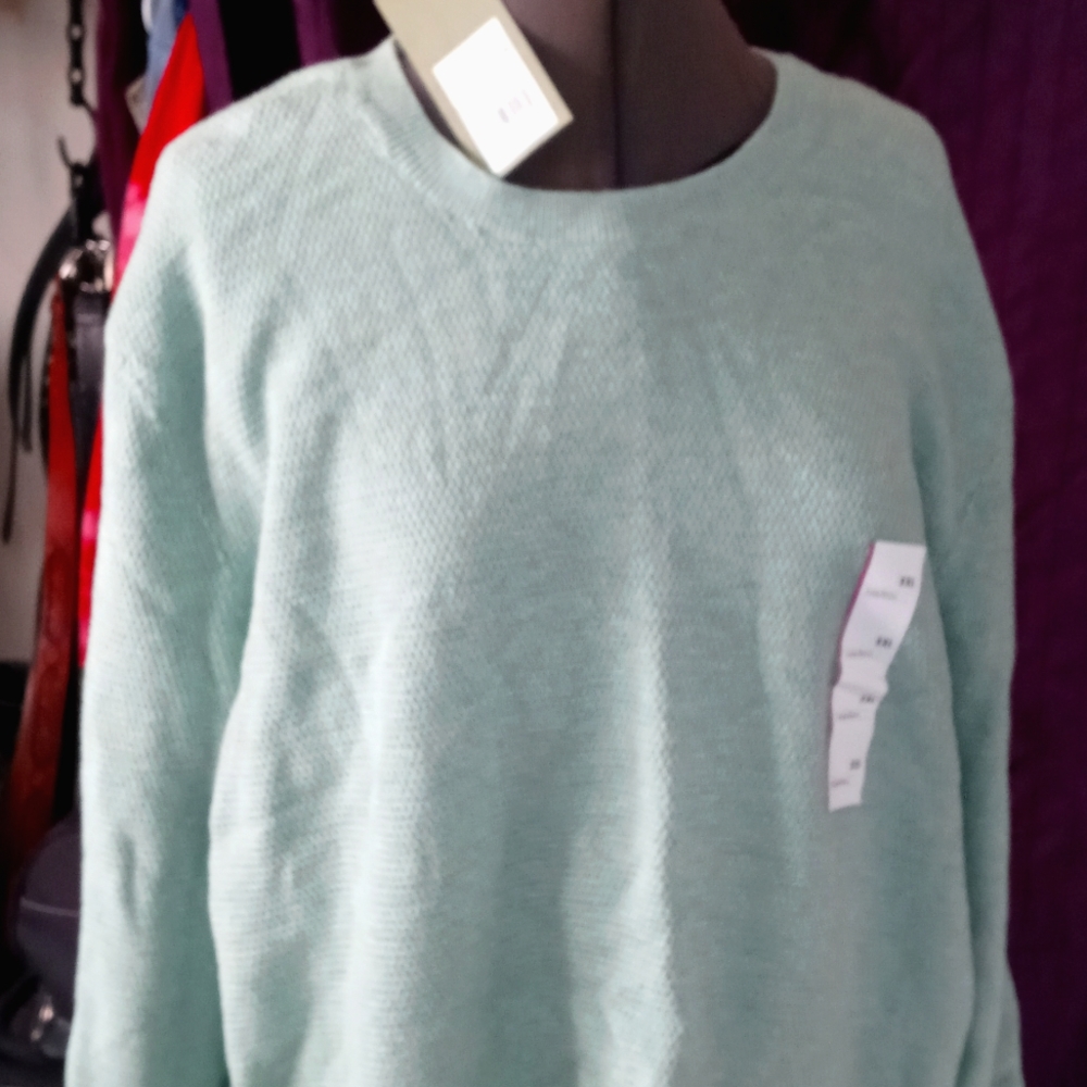 NWT Mens 2X long-sleeve henley shirt. 100% Cotton - Picture 1 of 8